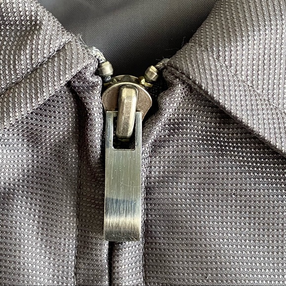 Vintage Structure Men's Grey Mesh Jacket - Picture 9 of 14